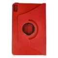 BUĞZ Huawei Matepad 10.4 Kılıf 360 Tablet Deri Kılıf - Kırmızı