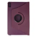 BUĞZ Huawei Matepad 10.4 Kılıf 360 Tablet Deri Kılıf - Mürdüm