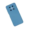 BUĞZ Huawei Nova Y90 Kılıf Nano İçi Kadife Silikon - Mavi