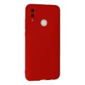 BUĞZ Huawei P Smart 2019 Kılıf Nano İçi Kadife Silikon - Kırmızı