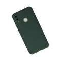BUĞZ Huawei P Smart 2019 Kılıf Nano İçi Kadife Silikon - Koyu Yeşil