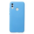 BUĞZ Huawei P Smart 2019 Kılıf Nano İçi Kadife Silikon - Mavi