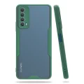 BUĞZ Huawei P Smart 2021 Kılıf Platin Silikon - Yeşil