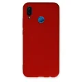 BUĞZ Huawei P20 Lite Kılıf Nano İçi Kadife Silikon - Kırmızı