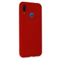 BUĞZ Huawei P20 Lite Kılıf Nano İçi Kadife Silikon - Kırmızı