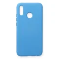 BUĞZ Huawei P20 Lite Kılıf Nano İçi Kadife Silikon - Mavi