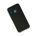 BUĞZ Huawei P20 Lite Kılıf Nano İçi Kadife Silikon - Siyah
