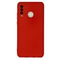 BUĞZ Huawei P30 Lite Kılıf Nano İçi Kadife Silikon - Kırmızı