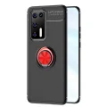 BUĞZ Huawei P40 Kılıf Range Yüzüklü Silikon - Siyah-kırmızı