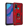 BUĞZ Huawei Y6p Kılıf Sofya Yüzüklü Silikon Kapak - Kırmızı