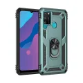 BUĞZ Huawei Y6p Kılıf Sofya Yüzüklü Silikon Kapak - Yeşil