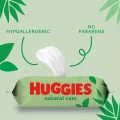 BUĞZ Huggies Natural Care Yenidoğan Islak Bebek Havlusu 10x56 Yaprak