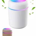 BUĞZ Humidifier LED Işıklı Mini Ortam Oda Kokusu Aromaterapi Buhardanlık