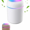  Humidifier LED Işıklı Mini Ortam Oda Kokusu Aromaterapi Buhardanlık