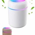 BUĞZ Humidifier LED Işıklı Mini Ortam Oda Kokusu Aromaterapi Buhardanlık - BUĞZ