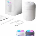 BUĞZ Humidifier LED Işıklı Mini Ortam Oda Kokusu Aromaterapi Buhardanlık - Lisinya