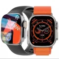 BUĞZ Hw8 Ultra Çift Kordon 49mm - Siri Nfc Bluetooth Arama Konuşma - İos & Android Uyumlu Akıllı Saat