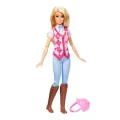  HXJ38 Barbie Binici Bebek - Malibu -Barbie Mysteries: The Great Horse Chase