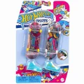  HXL17 Hot Wheels Skate Retro Temalı İkili Parmak Kaykay ve Ayakkabı Paketi