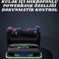 BUĞZ İkili Bluetooth Kulaklık Dijital Göstergeli Uzun Pil Ömrü Yüksek Ses Kaliteli - BUĞZ