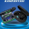 BUĞZ İkili Bluetooth Kulaklık Dijital Göstergeli Uzun Pil Ömrü Yüksek Ses Kaliteli Yeni Nesil - BUĞZ