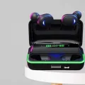 BUĞZ İkili Bluetooth Kulaklık Dijital Göstergeli Uzun Pil Ömrü Yüksek Ses Kaliteli Yeni Nesil - BUĞZ