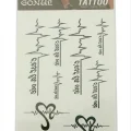 BUĞZ İmzalı Tattoo Dövme Sticker
