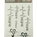 BUĞZ İmzalı Tattoo Dövme Sticker
