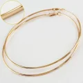 BUĞZ İnce Boru Metal Halka Küpe 8-9-10 cm