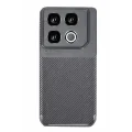 BUĞZ İnfinix Gt 20 Pro Kılıf Auto Focus Karbon Kapak - Gri