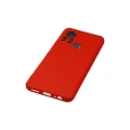 BUĞZ İnfinix Hot 11s Kılıf Nano İçi Kadife Silikon - Kırmızı