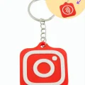 BUĞZ InstagramLogolu 3D Baskılı NFC Anahtarlık
