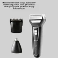 BUĞZ İnsua 3 Başlıklı Profesyonel Tıraş Makinesi – Sıfır Kesim, Hassas Başlık, Güçlü Motor