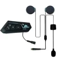 BUĞZ Intercom Bluetooth Kask Kulaklık Motosiklet Kulaklık 5.0 Bluetooth