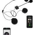 BUĞZ Intercom Bluetooth Kask Kulaklık Motosiklet Kulaklık 5.0 Bluetooth