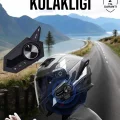 BUĞZ Intercom Kask Kulaklığı ANC Özelliği Yüksek Ses Kaliteli Bluetooth Kulaklık