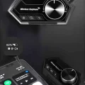 BUĞZ Intercom Kask Kulaklığı ANC Özelliği Yüksek Ses Kaliteli Bluetooth Kulaklık