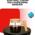 BUĞZ IP6 Su Geçirmez Şarjlı Kupa – 3D Karıştırma, Sabit Sıcaklık, 400 ml
