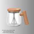 BUĞZ IP6 Su Geçirmez Şarjlı Kupa – 3D Karıştırma, Sabit Sıcaklık, 400 ml