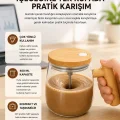 BUĞZ IP6 Su Sızdırmaz Şarjlı Kupa 3D Karıştırma, 400 ml Yeni Nesil