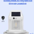 BUĞZ IP65 Su Geçirmez Güneş Paneli Dış Mekan Lamba