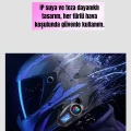 BUĞZ IP65 Suya Dayanıklı Kask Bluetooth Kulaklık LCD Ekranlı