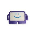 BUĞZ İpad 10.2 (7.nesil) Kılıf Karakter Tablet Silikon - Mor