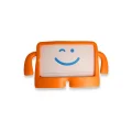 BUĞZ İpad 10.2 (7.nesil) Kılıf Karakter Tablet Silikon - Turuncu