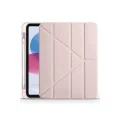 BUĞZ İpad 2022 10.9 (10.nesil) Kılıf Kalemlikli Mars Tablet Kılıfı - Rose Gold