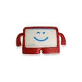 BUĞZ İpad 2022 10.9 (10.nesil) Kılıf Karakter Tablet Silikon - Kırmızı