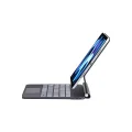 BUĞZ İpad 2022 10.9 (10.nesil) Kılıf X8 Magic Manyetik Klavyeli Tablet Kılıfı - Siyah