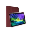 BUĞZ İpad Air 4 10.9 Kılıf Kalemlikli Mars Tablet Kılıfı - Mürdüm
