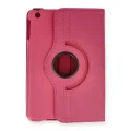 BUĞZ İpad Mini 1 Kılıf 360 Tablet Deri Kılıf - Pembe