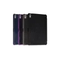 BUĞZ İpad Pro 11 (2024) Kılıf Color Karbon Tablet Kılıfı - Derin Mor